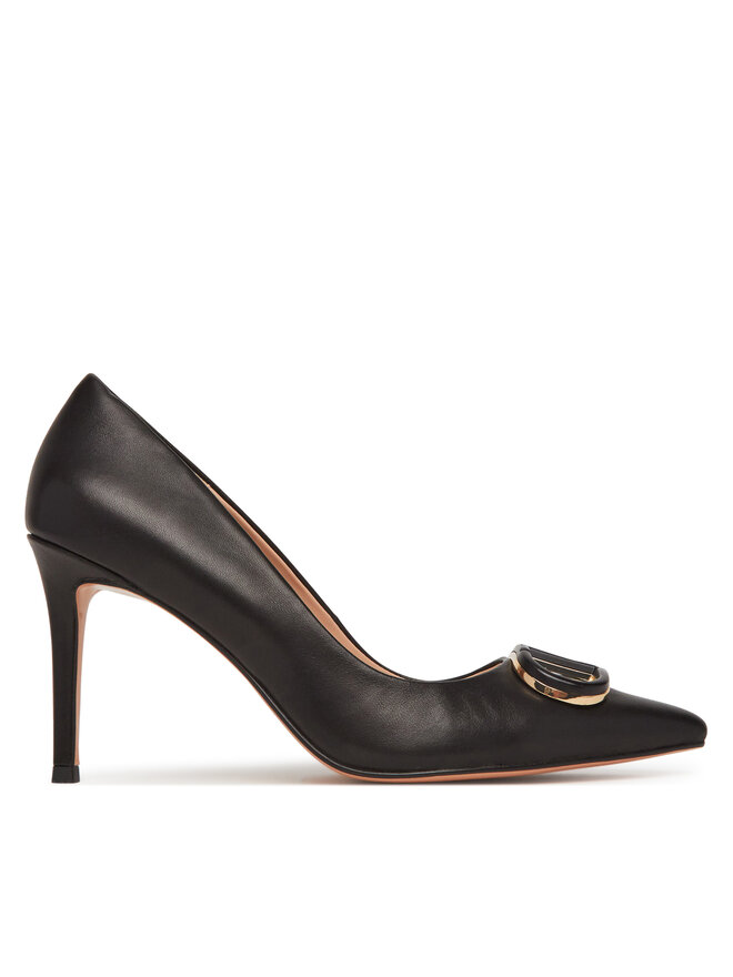 TWINSET Pantofi cu toc subțire TWINSET 251TCP060 Negru
