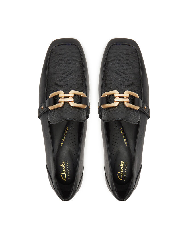 Clarks Slipper Clarks Ubree15 Lily 26181332 Schwarz