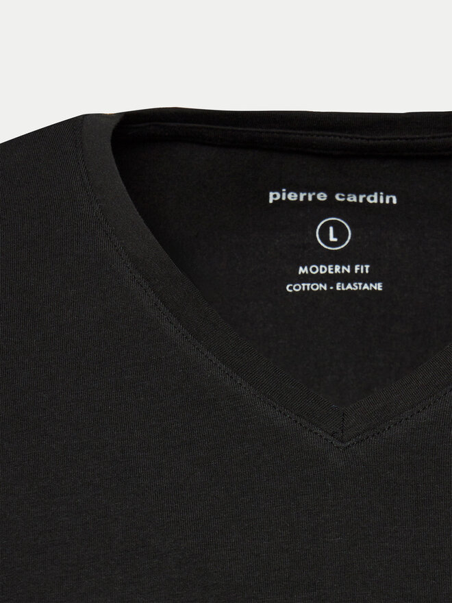 Pierre Cardin Pierre Cardin Set dveh majic 29991.000.9000 Črna Modern Fit
