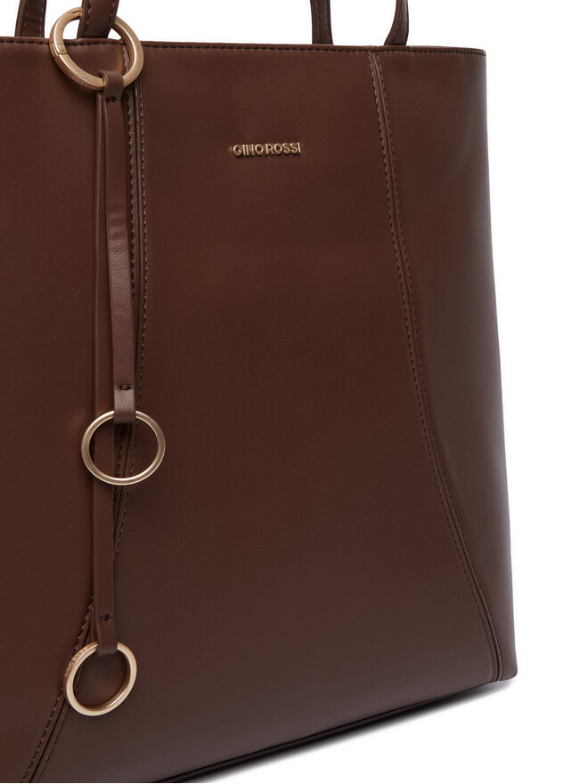 GINO ROSSI Handtasche GINO ROSSI C-LDA9167A Dunkelbraun