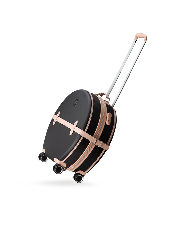 Semi Line Srednji kovček Semi Line T5671-3 Črna