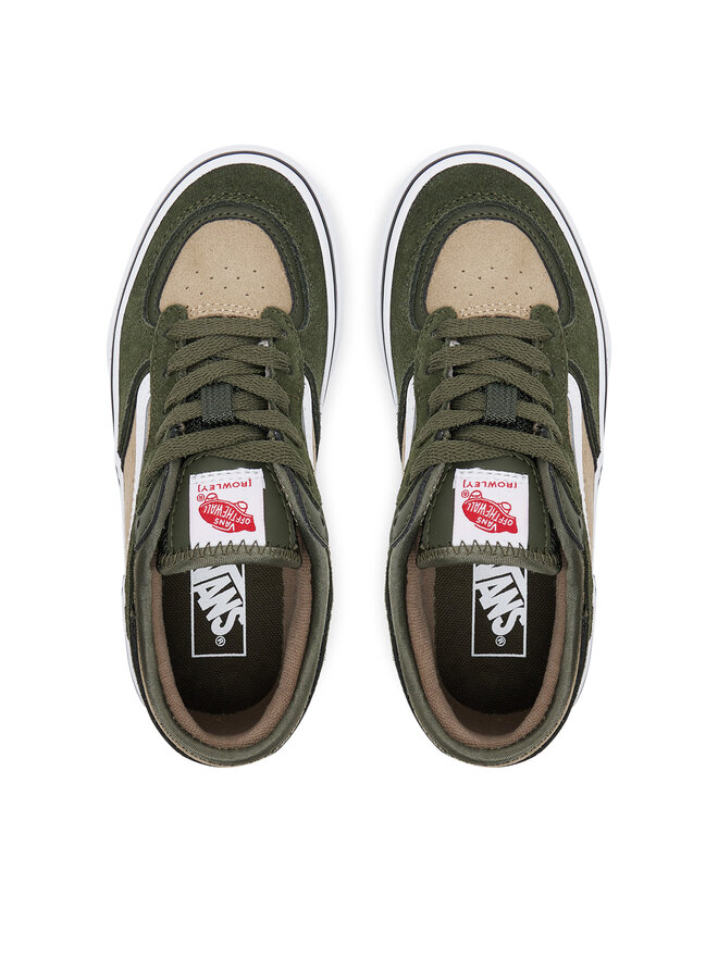 Vans Sneakersy Vans Rowley Classic VN000SFB50K1 Zelená