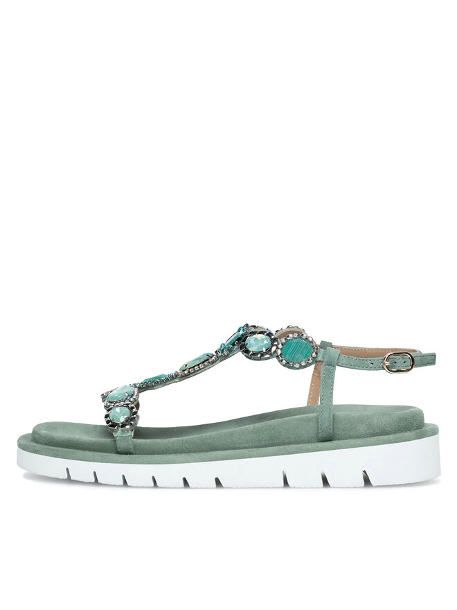 Eva Minge Sandale Eva Minge MATILDE-V1175-95 Verde