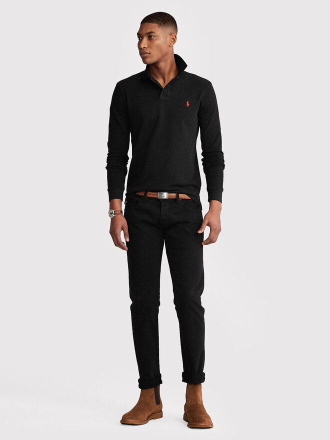 Polo Ralph Lauren Polo Ralph Lauren Poloshirt 710681126037 Schwarz Slim Fit