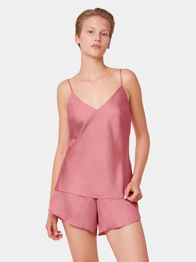 Triumph Triumph Pizsama Silky Sensuality 10218279 Rózsaszín Relaxed Fit