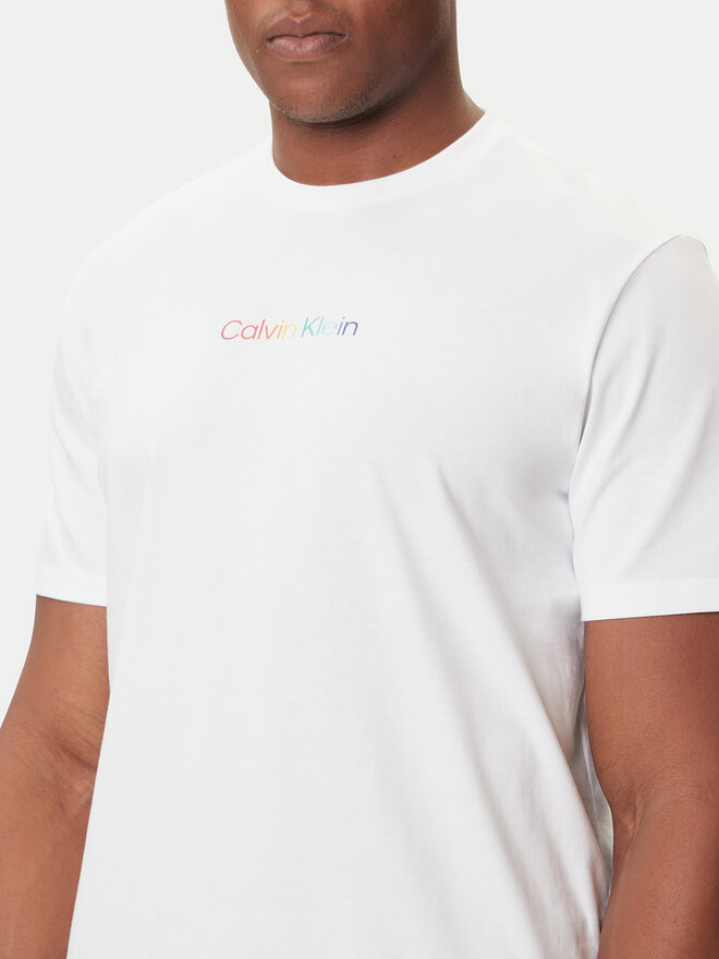 Calvin Klein Jeans Calvin Klein Jeans T-Shirt Pride Graphic LV04RC815G Weiß Relaxed Fit
