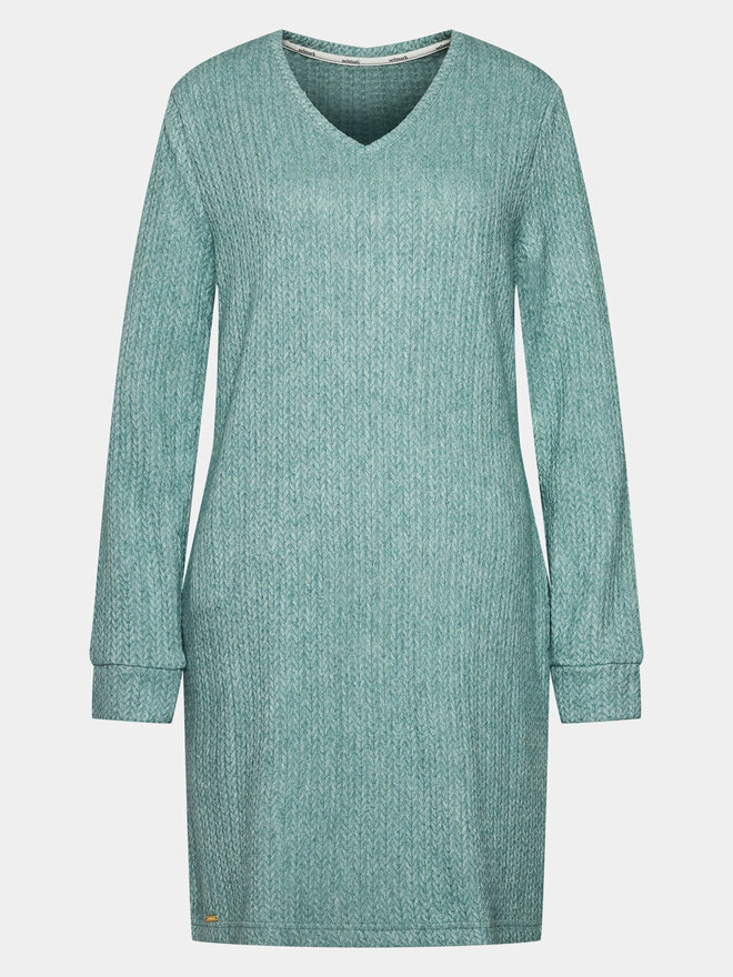 Selmark Selmark Camisón Espiga P6463 Verde Regular Fit