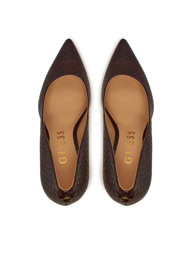 Scarpe stiletto Guess FLPDB4 PEL08 Bordeaux escarpe