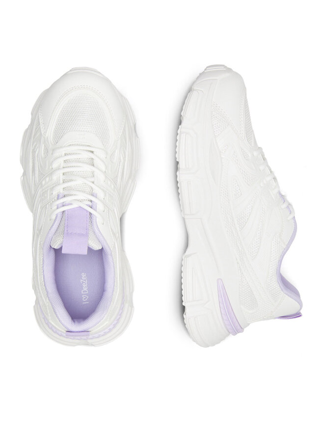 DeeZee Sneakers DeeZee WFA2549-1 Alb
