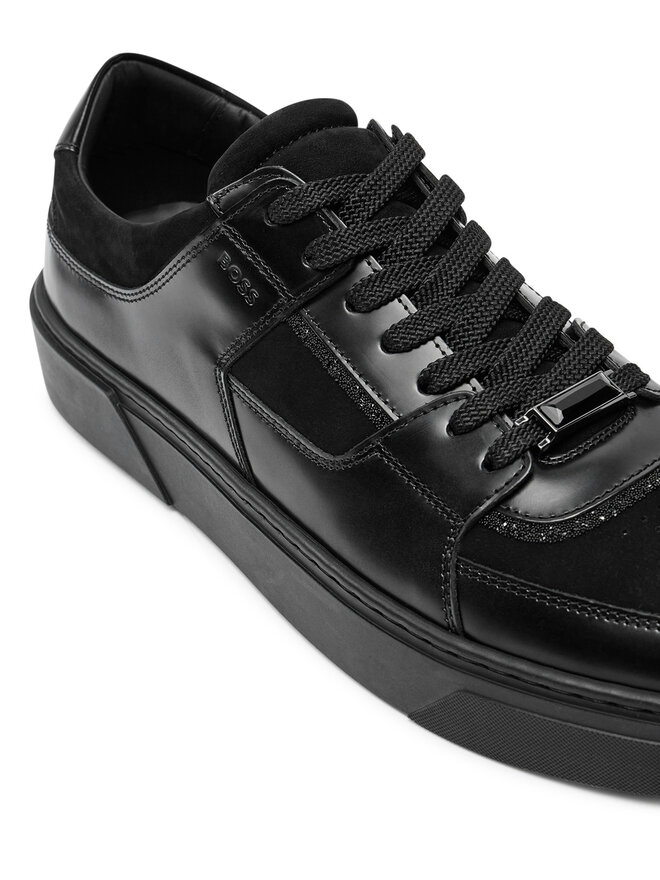BOSS Sneakersy Boss Gary 50527840 Černá