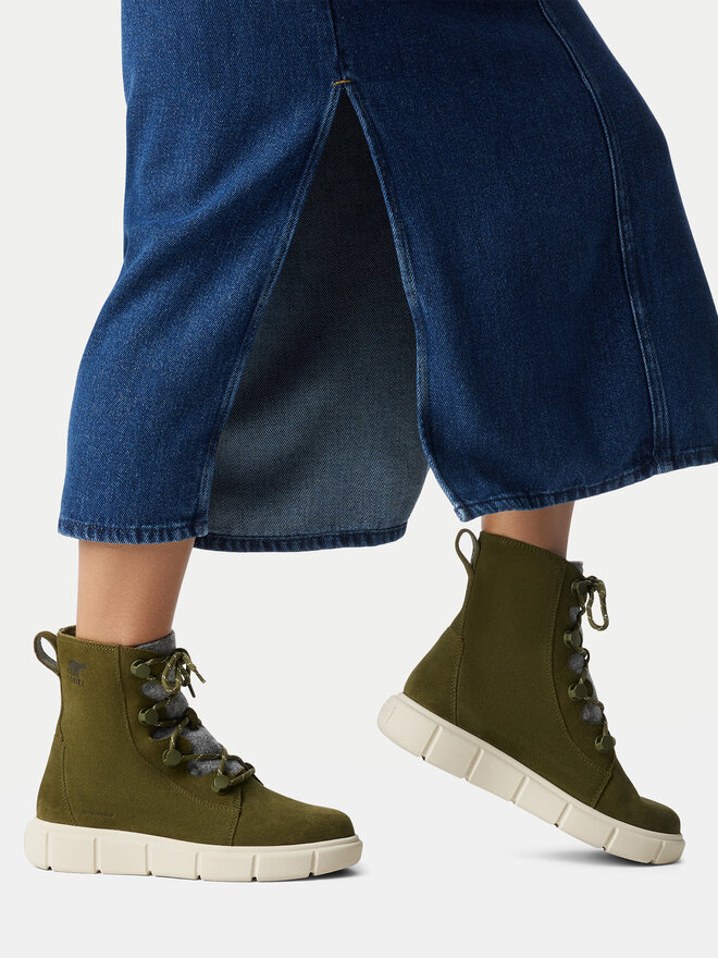 Sorel Schnürschuhe Sorel Explorer™ III Joan Wp 2077951355 Grün