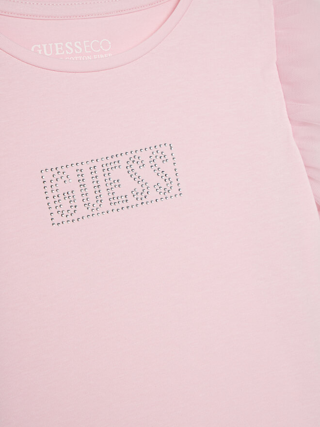 Guess Guess Camiseta J5RI17 K6YW4 Rosa Regular Fit