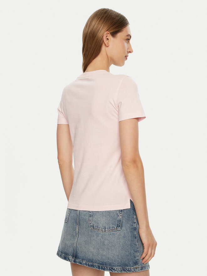 Guess Guess Marškinėliai W5RI10 I3Z14 Rožinė Regular Fit
