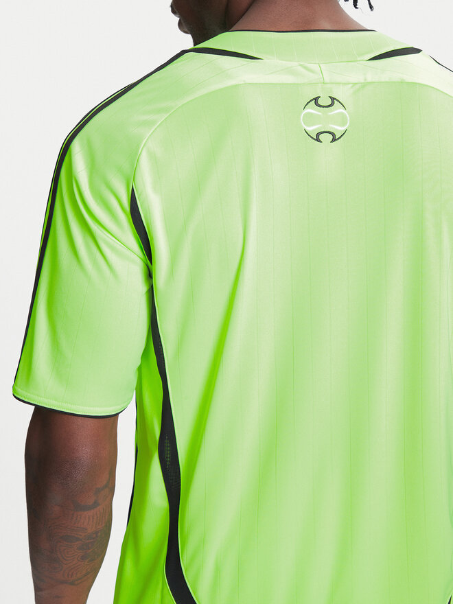 adidas adidas Camiseta Teamgeist adicolor JX1538 Verde Loose Fit
