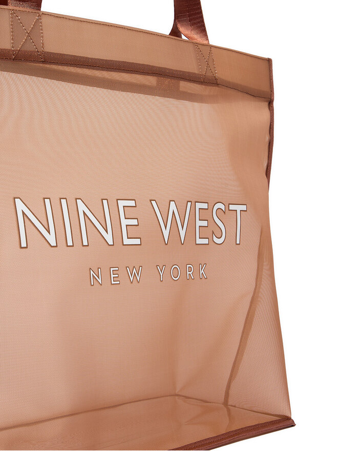 Nine West Handtasche Nine West CEO-Eloura-LA374-4074 Braun