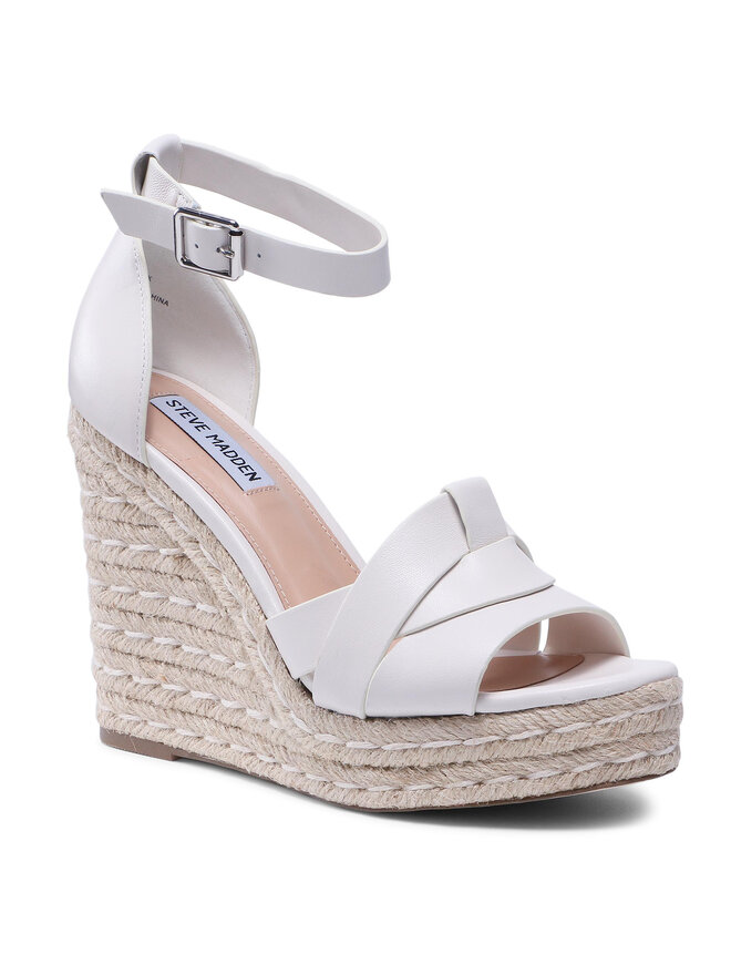White espadrilles steve madden discount