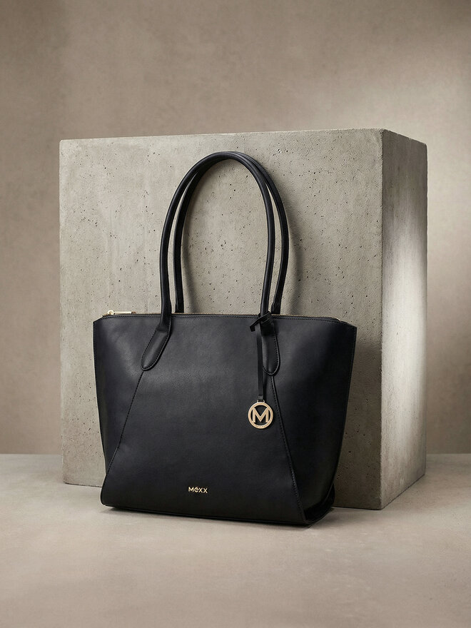 MEXX Handtasche MEXX C-MEXX-L-015-08 Schwarz