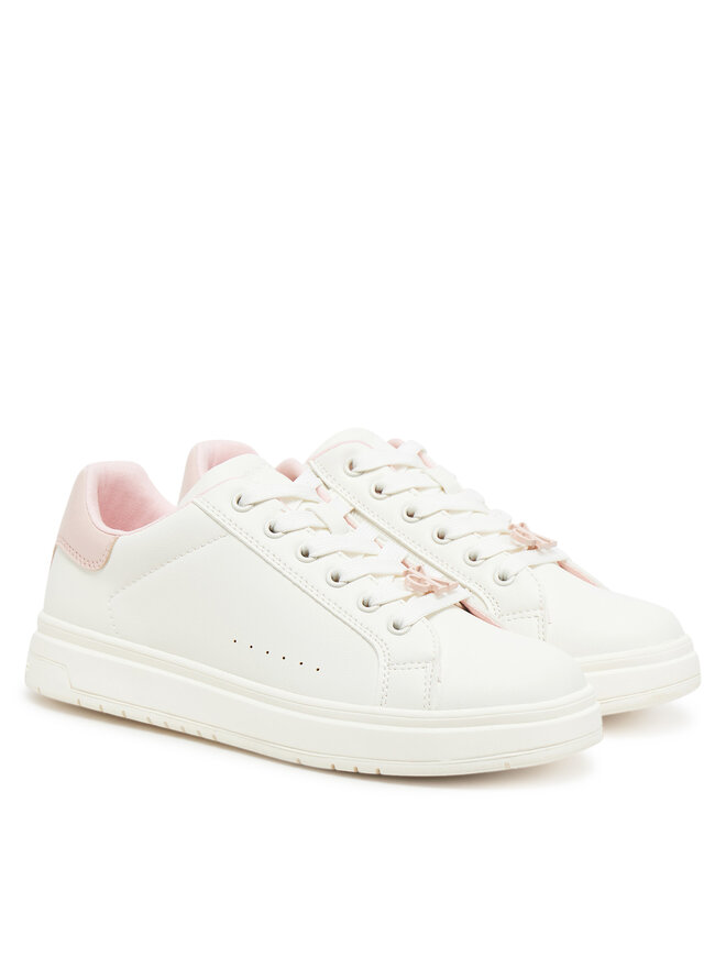 Calvin Klein Jeans Сникърси Calvin Klein Jeans Low Cut Lace-Up V3A9-82015-1355A S Бял
