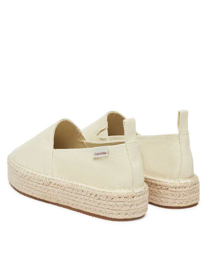 Calvin Klein Jeans Espadrilles Calvin Klein Jeans Platform Espadrille Ml Cs YW0YW01871 Bézs