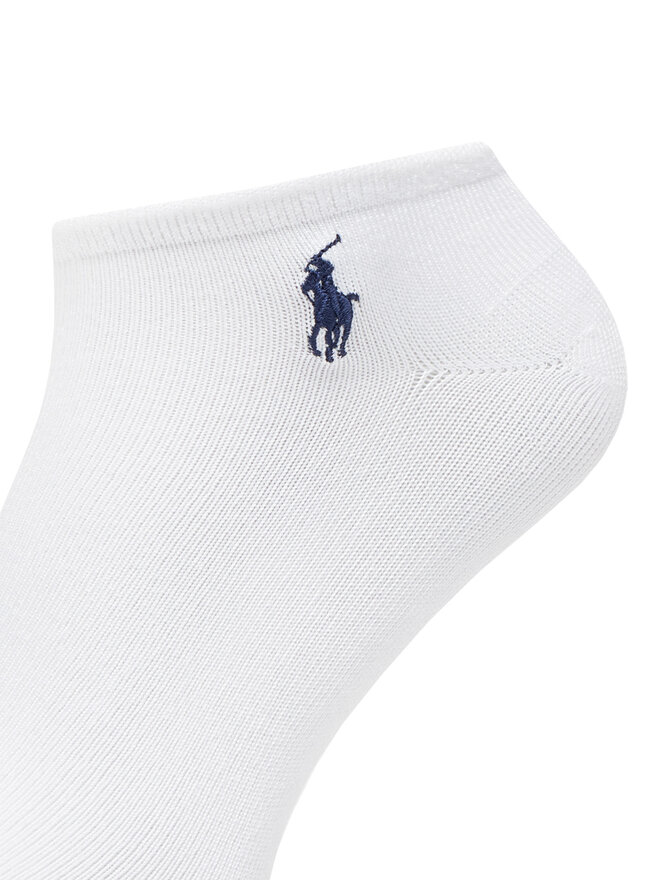Polo Ralph Lauren Zestaw 3 par niskich skarpet unisex Polo Ralph Lauren 455972888002 Biały