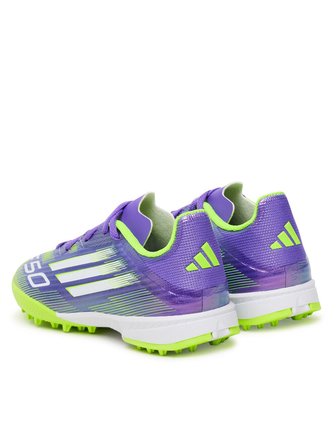 adidas Čevlji za nagomet adidas F50 League Turf Boots Kids JI0000 Vijolična