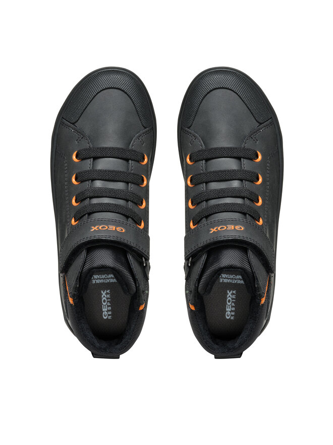 Geox Sneakersy Geox J Gisli Boy J465CC 0MEFU C9279 M Čierna