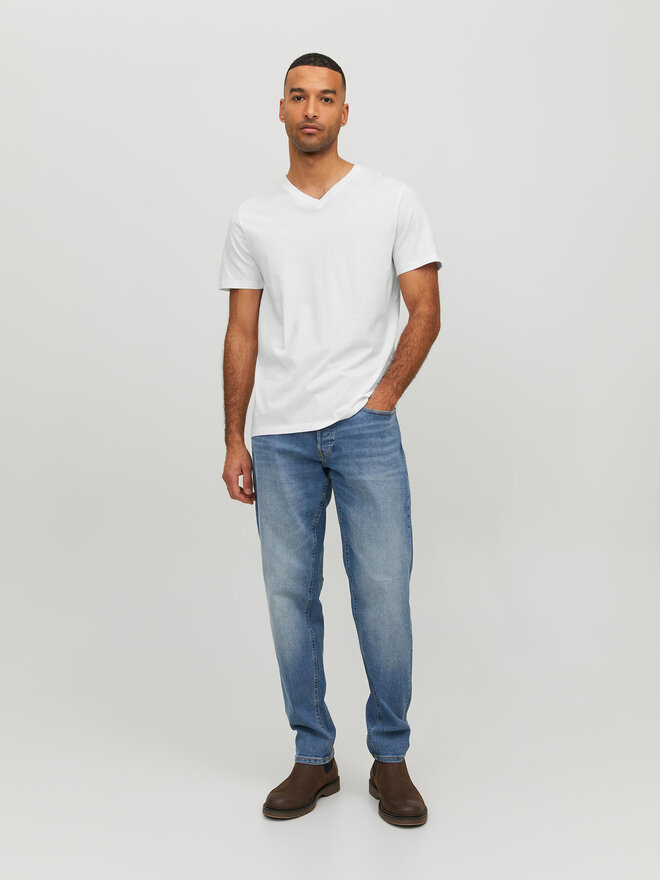 Jack&Jones Jack&Jones Marškinėliai Basic 12156102 Balta Standard Fit
