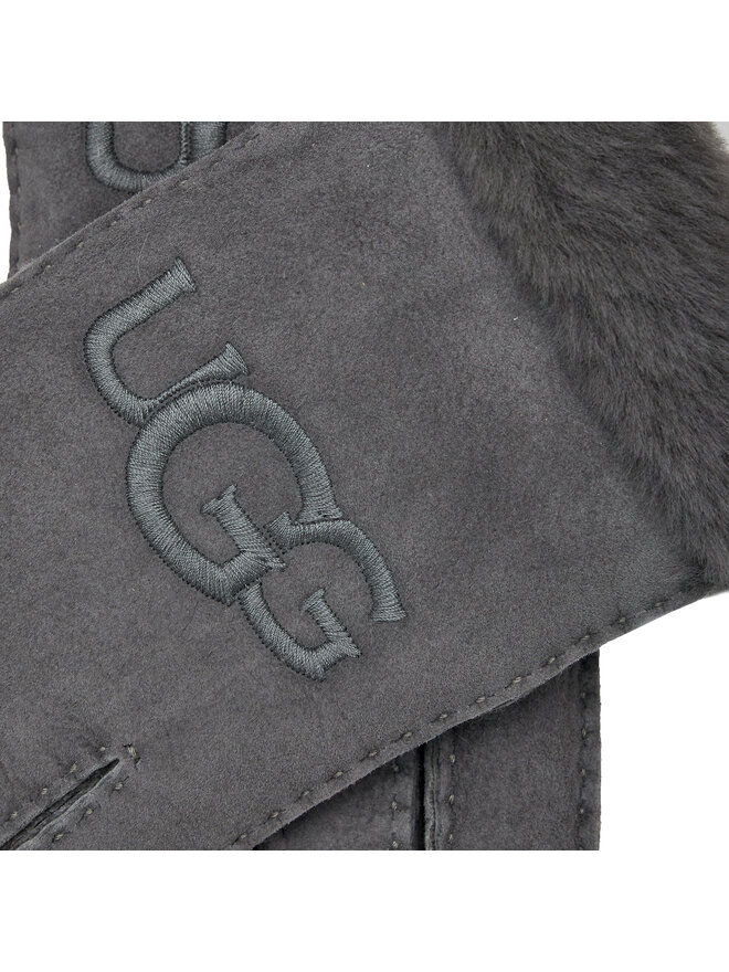 Ugg Mănuși de Damă Ugg W Sheepskin Embroider Glove 20931 Gri