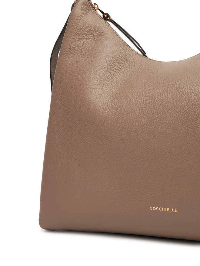 Coccinelle Τσάντα Coccinelle M50 Boheme Grana Double E1 M50 13 02 01 Καφέ
