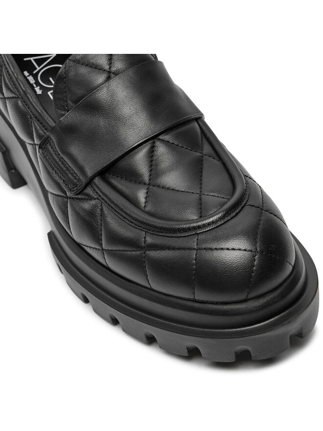 AGL Slipper AGL Celeste Matelasse D756033PGKA0761013 Schwarz