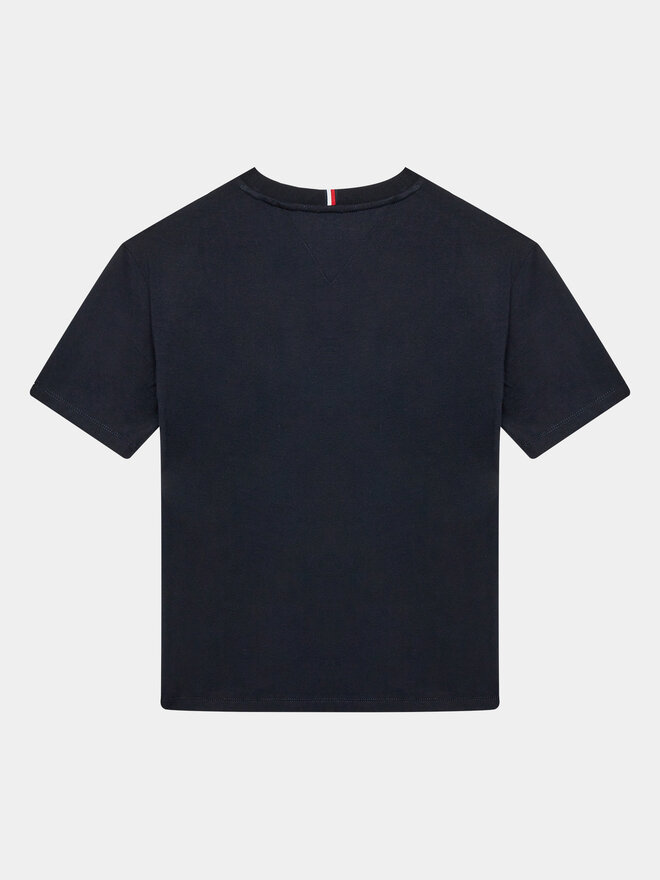 Tommy Hilfiger Tommy Hilfiger Marškinėliai Crest Logo KB0KB08675 D Tamsiai mėlyna Regular Fit
