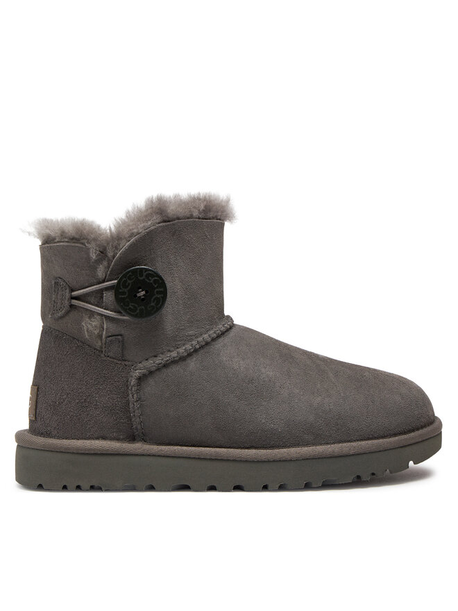 Ugg Снігоходи Ugg W Mini Bailey Button II 1016422 Сірий