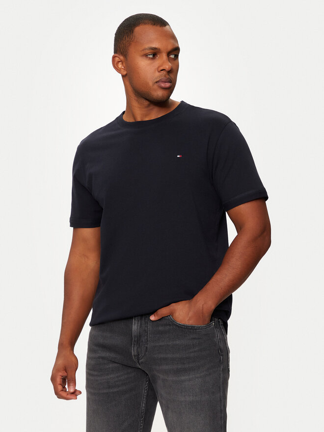 Tommy Hilfiger Tommy Hilfiger Majica UM0UM03362 Mornarsko modra Regular Fit