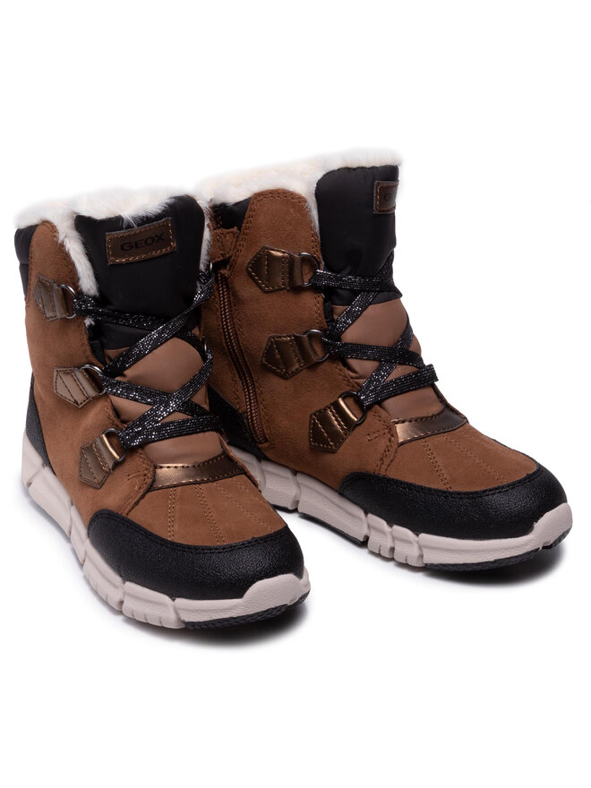Geox Schneeschuhe Geox J Flexyper G.B Abx A J16APA 022FU M Braun