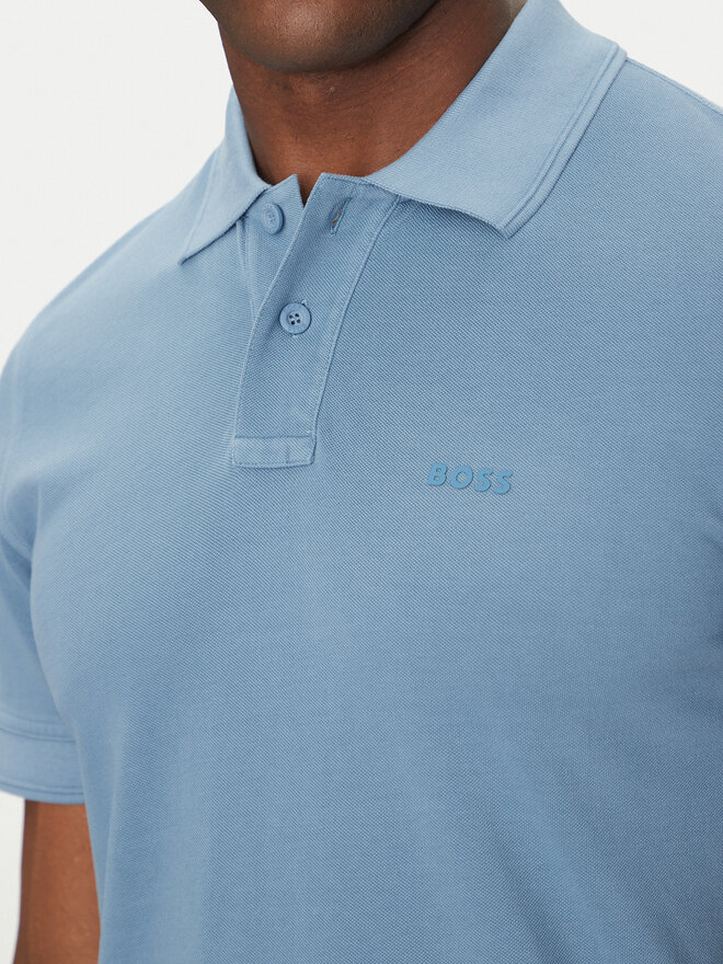 BOSS BOSS Поло Prime 50507813 Голубий Regular Fit