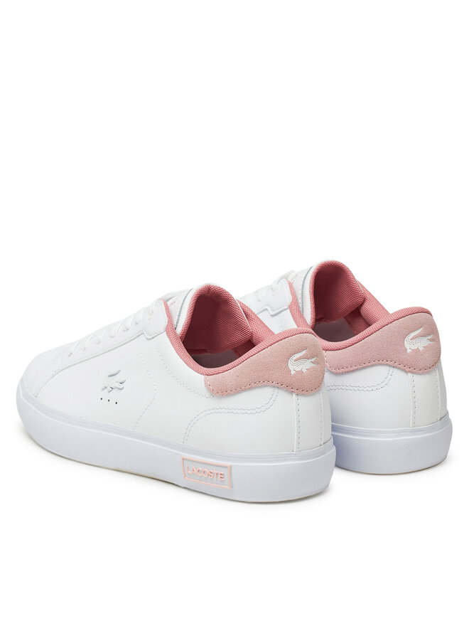 Lacoste Sneakersy Lacoste Powercourt 7-49SFA0085 Biały