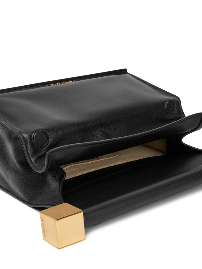 JACQUEMUS Geantă JACQUEMUS La Pochette Rond Carre 24E233BA356-3171 Negru