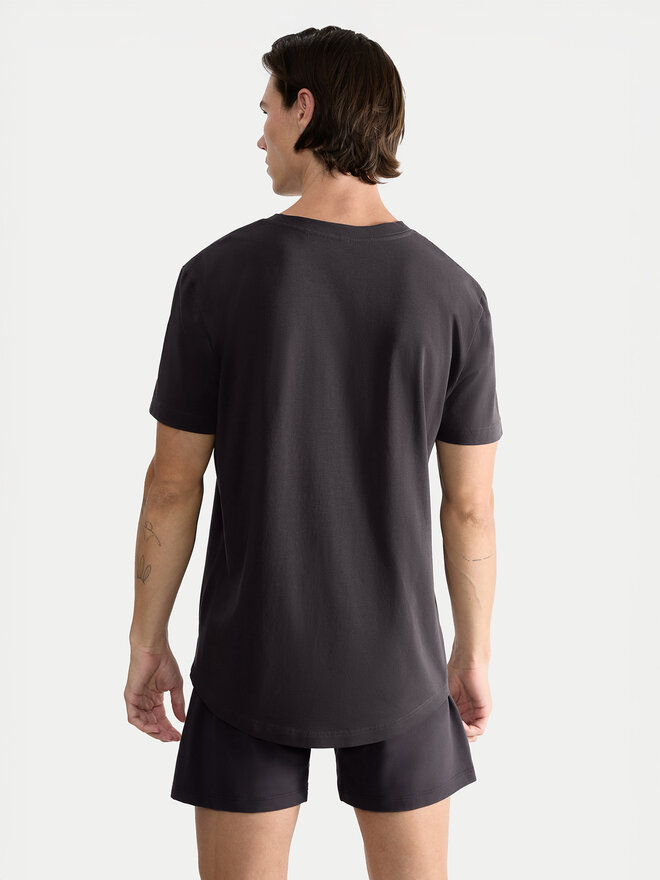 Sloggi Sloggi Marškinėliai 10215508 Pilka Regular Fit