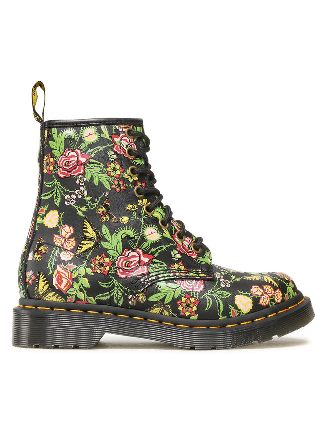 Chaussures Rangers Dr. Martens 1460 Bloom 27247001 Noir chaussures
