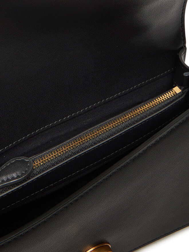 PINKO Handtasche PINKO Love One Mini ST.CL Al 25-26 PLTT 105856 A0F1 Schwarz