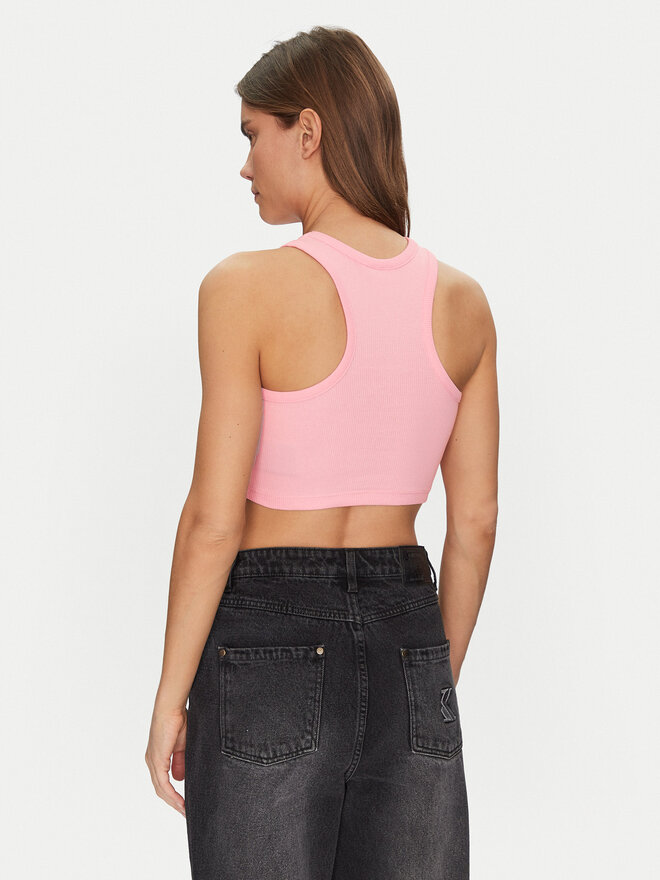 Karl Kani Karl Kani Felső 61310125 Rózsaszín Cropped Fit