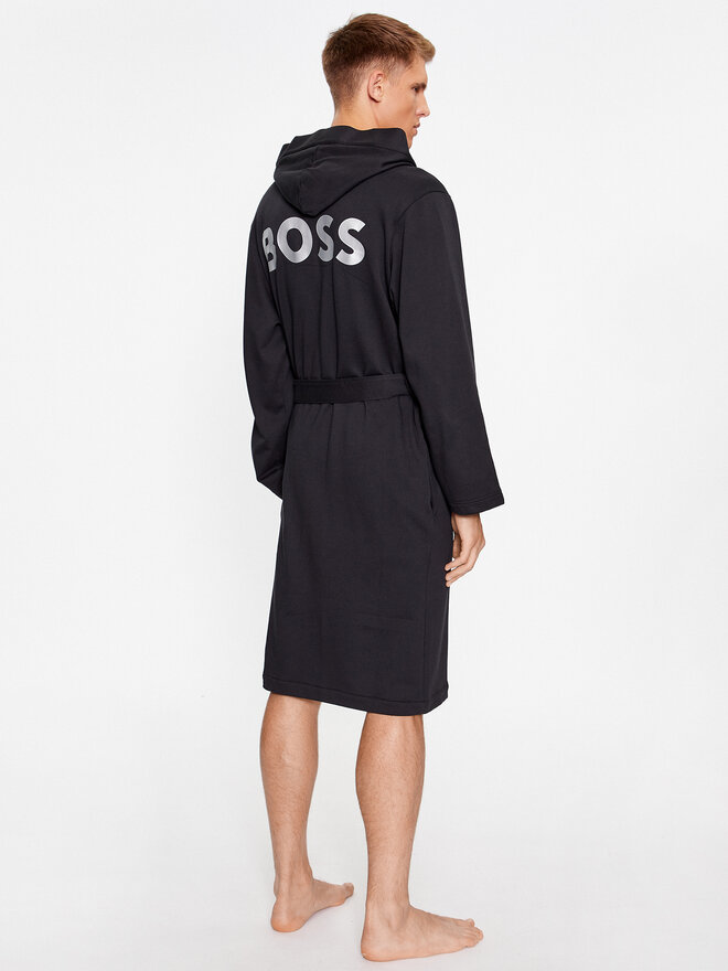 BOSS Boss Bademantel Be Bold Robe 50501663 Schwarz