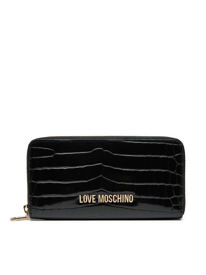Portafoglio grande da donna LOVE MOSCHINO JC5700PP0LKJ0000 Nero escarpe