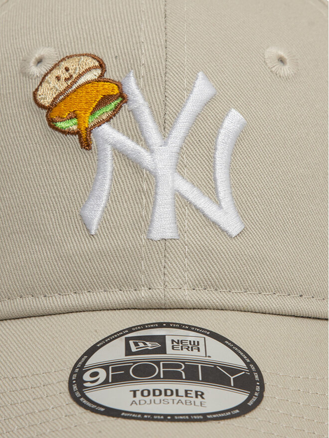 New Era Czapka z daszkiem New Era Jr Icon 9FORTY New York Yankees 60595414 Beżowy