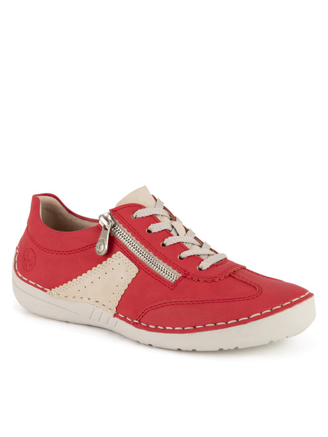 Rieker Halbschuhe Rieker 52521-33 Rot