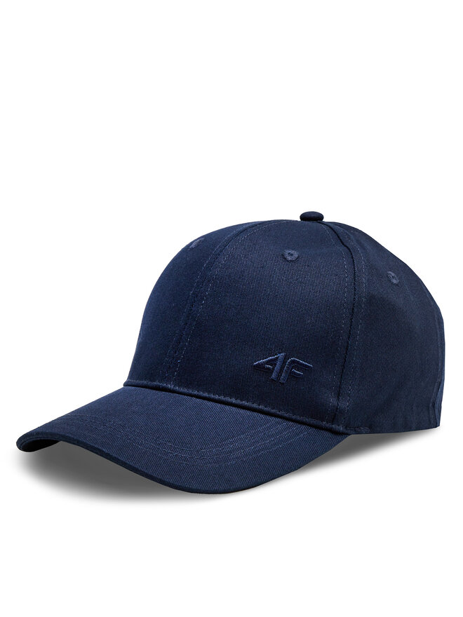 4F Cappellino 4F 4FWSS24ACABU271 Blu scuro