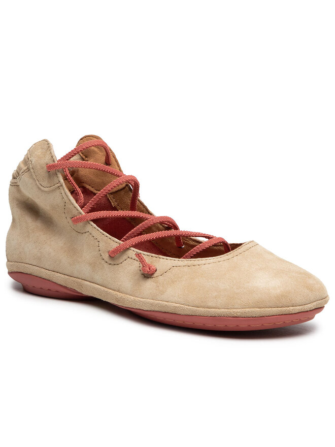 Halbschuhe Camper Right Nina K400194 Beige eschuhe