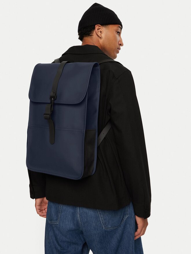 Rains Rucksack Rains Backpack W3 13000 Dunkelblau