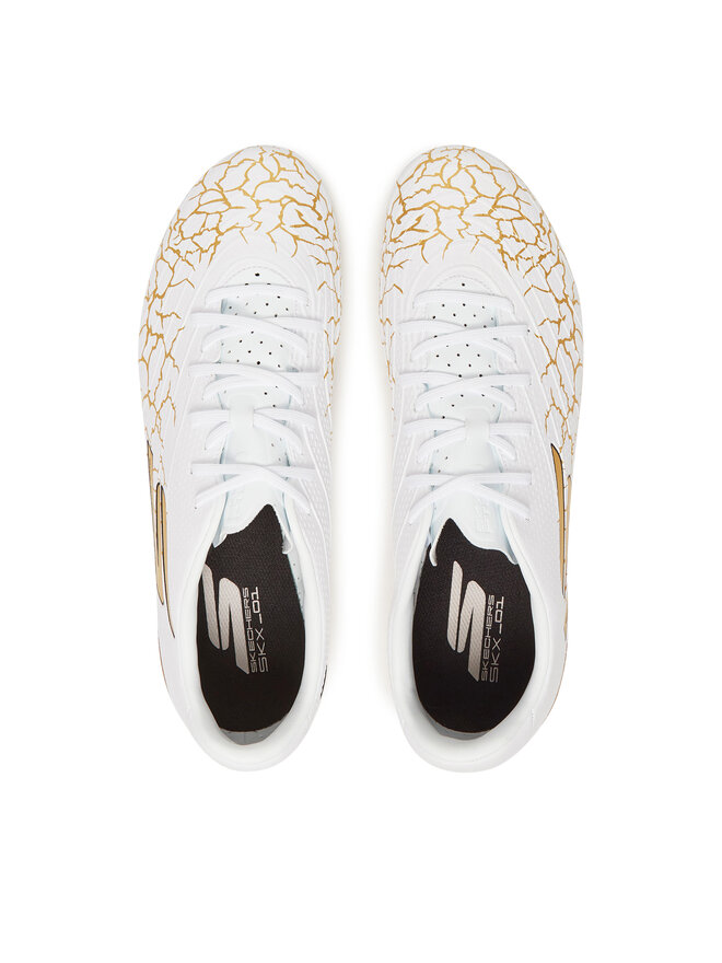 Skechers Buty do piłki nożnej Skechers Skechers Gold Fg- 252017/WBGD Biały