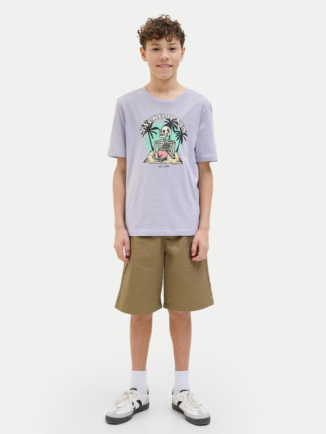 Jack&Jones Junior Jack&Jones Junior Camiseta Elijah 12269825 Violeta Regular Fit